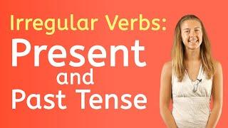 Irregular Verbs Present and Past Tense - Learn to Read for Kids