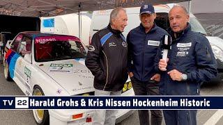 MOTOR TV22 Die DTM Legenden Harald Grohs und Kris Nissen beim ADAC Hockenheim Historic