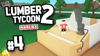 BUILDING A SAWMILL BENCH - Roblox Lumber Tycoon 2 #4