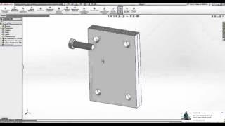 Работа в SolidWorks. Создание сборочных единиц 5 урок