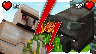 EISENGOLEM vs. Illager BEAST  Wer gewinnt? Minecraft 1.14 Update