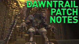 FFXIV Dawntrail PATCH NOTES Overview & Thoughts