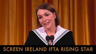 Aoife McArdle wins Screen IrelandIFTA Rising Star - IFTA Awards 2023