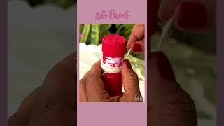 DIY Valentine’s Day bottle art Easy special craft gift ideas Home decor #shorts #trending