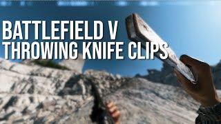 Battlefield 5 Throwing Knife Flank  Battlefield 5 Best throwing knife moments