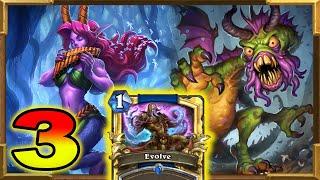 Hearthstone Quest Super Evolve Shaman  The Most Broken Deck Part 3  Saviors of Uldum New Decks