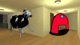 Polish Cow And Scary Among Us Nextbot Gmod