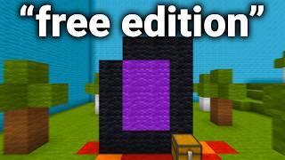 Minecraft Free Edition Speedrun WORLD RECORD 119