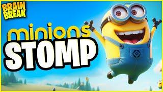  Minions Stomp  Brain Break for Kids  Just Dance  Danny GoNoodle