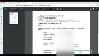 CARA CETAK SURAT MUTASI DAPODIK 2023