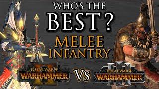 Whos the BEST Melee Infantry? WH2 vs WH3 - Warhammer 3