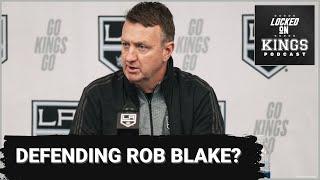 Kings fans defend Rob Blake?