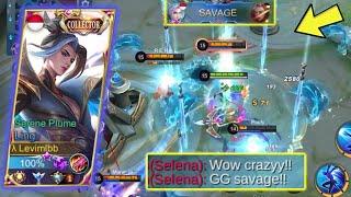 LING SAVAGE EPIC COMEBACK 1 VS 5 WITH CRAZY DAMAGE  LING FASTHAND GAMEPLAY - Mobile Legends