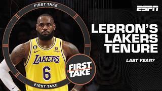 LEBRON KEEPS SIGNING CONTRACTS - Windy on James max deal with Lakers  First Take