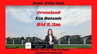 Greenland Eco Botanic Semi-D For Rent#shorts