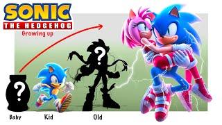 SONIC Growing up 2024 Compilation  Cartoon Wow