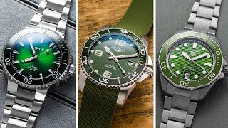 Rolex Hulk Alternatives - More Attainable Dive Watches with Green Dials