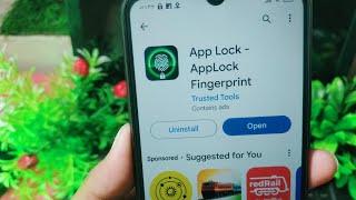 AppLock AppLock FingerPrint App Kaise Use Kare  How To Use AppLock AppLock Fingerprint App