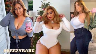 BreezyBabe Plus size Model instagram star Tiktok Star Bio & Wiki #asklovecute #biography