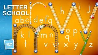 Tracing a to z lowercase Alphabets is fun in Letterschool