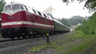 BR 118 770-7 DR Deutsche Reichbahn E774 Cranzahl nach Leipzig - Annaberg-Buchholz unt. Bf.