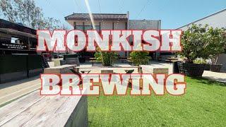 Monkish Brewing Torrance CA Craft Beer Review Quick VLOG