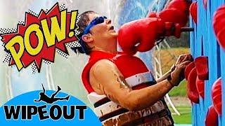 Fitness Instructor gets a workout ️  Total Wipeout Official  Clip