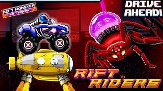 Drive Ahead of the Rift Riders Monsters of the Gorge mode is not for wimps BOSS SPIDER passing game