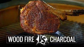 WOOD vs CHARCOAL grilled Steak Which one is the BEST Steak?