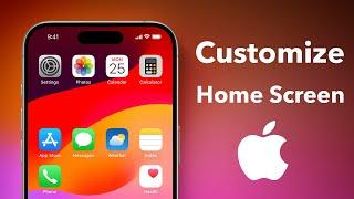 How to Customize iPhone Home Screen?