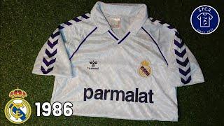 Retro Real Madrid 198687 Home Shirt Fofoshop unboxing