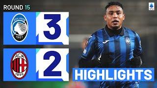 ATALANTA-MILAN 3-2  HIGHLIGHTS  Muriel edges Milan with a work of art  Serie A 202324