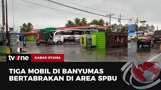 Tiga Kendaraan di Banyumas Terlibat Kecelakaan Korban Alami Luka-luka  Kabar Utama tvOne