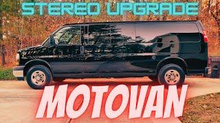 Motovan Part 14 Stereo Upgrade  10 screen  Android Auto  Long How To