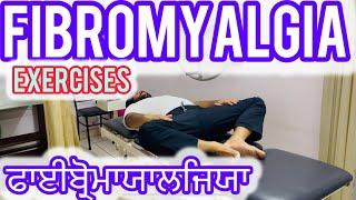 Top 7 Fibromyalgia Physiotherapy Exercises At Home  or ਫਾਈਬ੍ਰੋਮਯਾਲਜਿਯਾ Fibromyalgia ਕਸਰਤਾਂ 