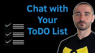Mastery List GPT Chat with your ToDO List  Time Management and Habits with ChatGPT and  LangChain