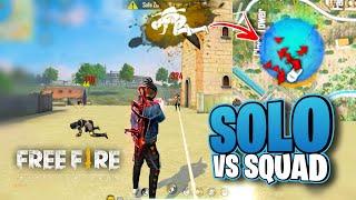 Solo vs Squad - OP Headshots - Munna Bhai 1 vs 4 Gameplay - Free Fire Telugu - MBG ARMY