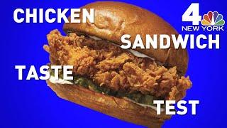 Popeyes Vs Chick-Fila KFC & Wendys Which Chicken Sandwich is Best?  NBC New York