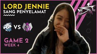 BARU OFFICIAL LANGSUNG JADI HARAPAN BANGSA LORD JENNIE PENYELAMAT EVOS LADIES