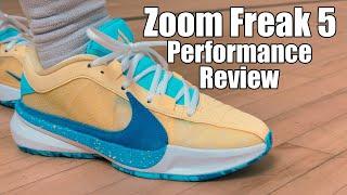 Nike Zoom Freak 5 Performance Review IS THIS THE BEST GIANNIS SIGNATURE SNEAKER?