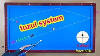 3Cushion billiards tutorial tuzul system basics NO effect