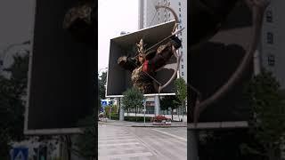 Never Before Seen 3D Billboard in China