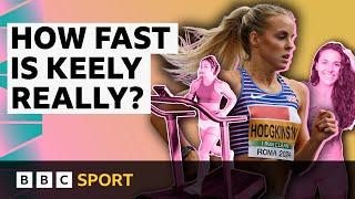 Could you keep up with Keely Hodgkinsons 800m pace?  Paris 2024 Olympics  BBC Sport