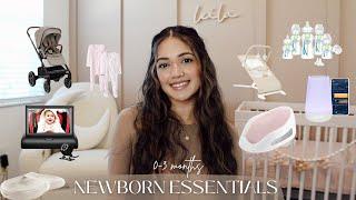 NEWBORN ESSENTIALS 2024  baby must haves 0-3 months first time mom 