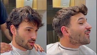 Barbero tuvo accidente con la barba del cliente No creerás el CAMBIO  #barberia #cortesdecabello