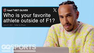 Lewis Hamilton Replies to Fans on the Internet  Actually Me  GQ Sports