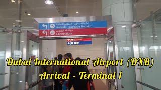 Dubai International Airport Terminal 1 Arrival Walkthrough Guide Pakistan To Dubai 2023