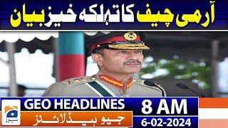 Geo Headlines 8 AM  Election 2024 Factors shaping voter turnout in Pakistan  6th February 2024
