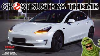 Ghostbusters Custom Tesla Light Show  THE HALLOWEEN SPECIAL 