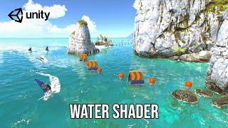 How to make a Water Shader In Unity with URP Tutorial